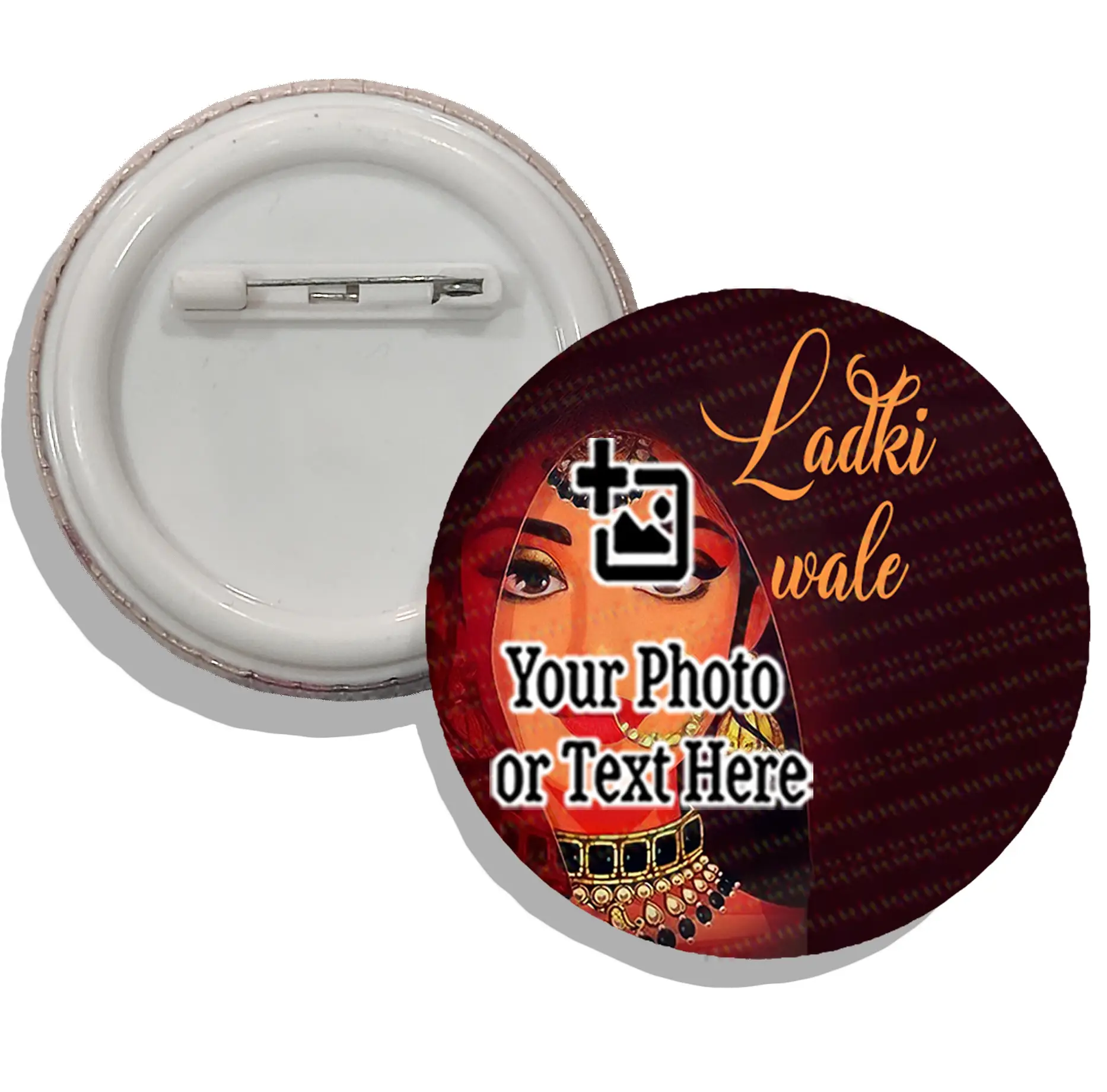 Customized Wedding Badges